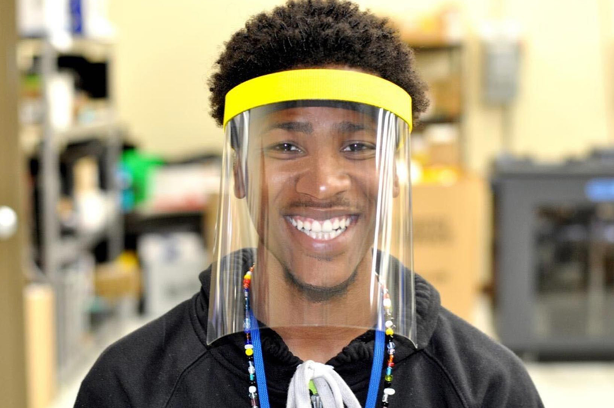 Smiley Face Shield