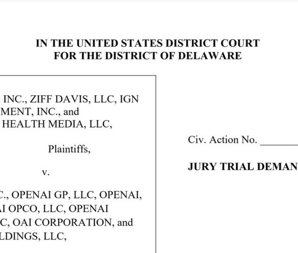 Ziff Davis and IGN Take Legal Action Against OpenAI for Copyright Infringement