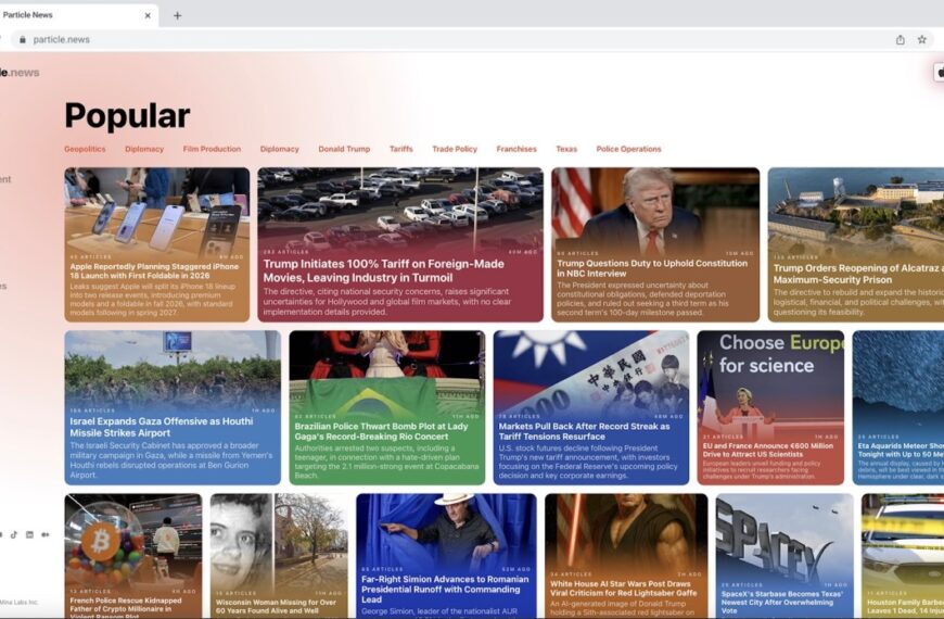 Discover Particle's AI-Powered News Reader: Now Available on the Web!