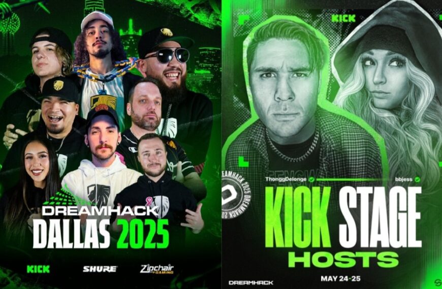 Kick Unveils Exciting Programming Lineup for DreamHack Dallas 2025!