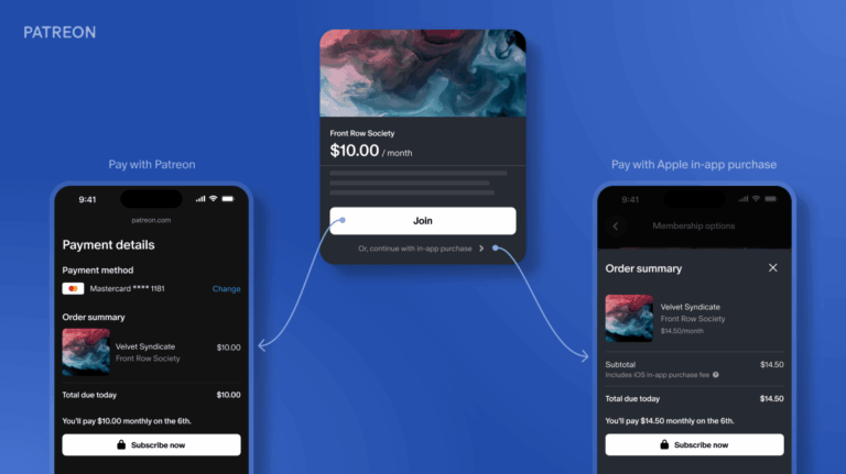 Patreon App Now Accepts Web Payments Thanks to Recent US App Store Updates!
