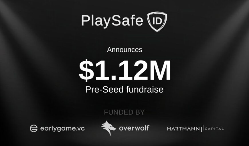 PlaySafe ID Secures $1.12M Funding to Enhance Trust and Fairness in Gaming Communities