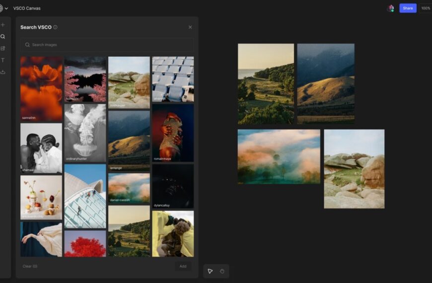 Transform Your Creativity: VSCO Unveils AI-Powered Collaborative Moodboard